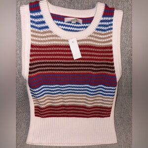 LOFT NWT sweater vest size large